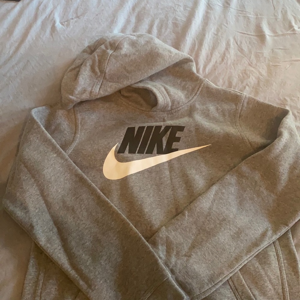 Gray hoodie